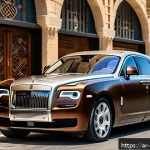 Home 19 롤스로이스 고스트의 최신 트림 옵션 - Ultra-luxurious Rolls-Royce Ghost 2024 interior showcasing finely crafted natural leather seats with...