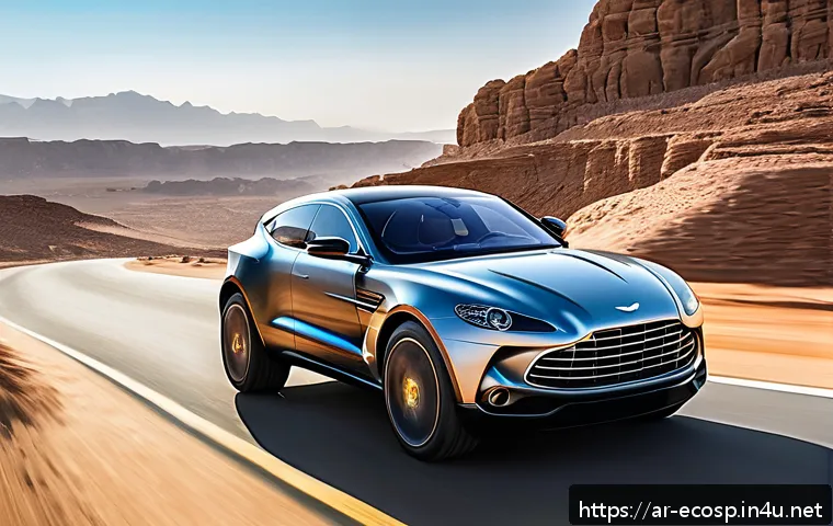 애스턴마틴 DBX707의 스포츠 SUV 성능 관련 이미지 2